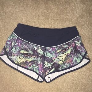 GUC lululemon speed shorts